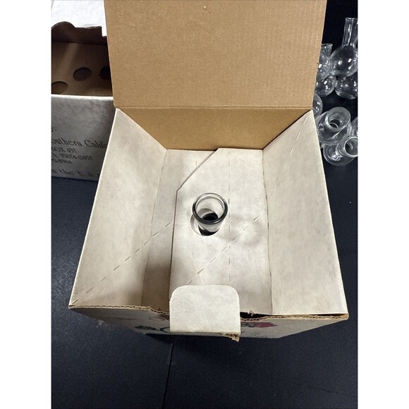 VTG “The Original” Floral Seven And Floral Design Glass Flower Arrangement Vases - Picture 11 of 15